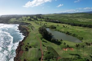 Poipu Bay 16th Aerial